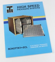 Vintage iTi Schottky ECL High Speed Packaging Computers Sales Brochure C... - £10.65 GBP