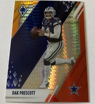 2021 Dak Prescott Panini Phoenix Fire Burst Card #29 Dallas Cowboys NFL - £2.39 GBP