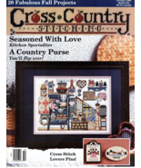 Cross Country Stitching Magazine October 1993 Seasoned with Love Sampler... - £7.44 GBP