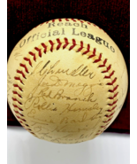 New York Yankees Multiple Signatures 1942 Signed Baseball AL Champions - $627,170.45 MXN