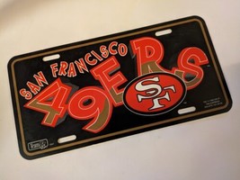 1995 San Francisco 49ers Novelty Souvenir License Plate Team NFL 12 x 6 - £40.86 GBP