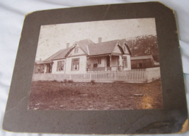 c1900 Antique Arts &amp; Crafts Nouveau House Architectural Photo New Middletown Oh - £21.24 GBP