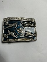 Vintage Heritage US Army Air Force The Mighty Eighth Belt Buckle Nice - £19.71 GBP