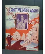 Rare UKULELE &amp; Piano Sheet Music CAN&#39;T WE MEET AGAIN 1933 Flanagan Connelly - £26.46 GBP