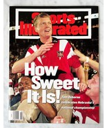 Sports Illustrated Magazine How Sweet It Is Tom Osborne 95 Nebraska Corn... - £9.68 GBP