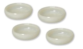 8 Nylon 1-9/32&#39;&#39; I.D. Chair Desk Table Patio Furniture Snap-on Glide Caps - £7.35 GBP