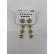 Sugarfix by BaubleBar Four Star Dangle Earrings New Nickle Free - £8.61 GBP
