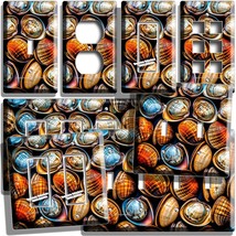 Colorful Clamshells Seashell Light Switch Outlet Wall Plate Oc EAN Nautical Decor - £8.72 GBP+