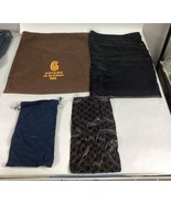 Goyard Fleece Drawstring Bag, Blue Prada Fleece, Gucci  &amp; YSL Satin Bag - $27.06 CAD