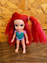 2021 Disney Jakks Pacific Princess Ariel Glitter 6&quot; Petite Doll - $7.71
