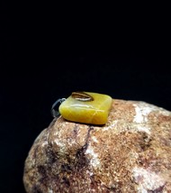 Calcite + Tiger Eye Gemstone Pendant : Spirit Keeping : Ritual Spell : Talisman - £59.95 GBP