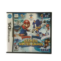 Mario &amp; Sonic at the Olympic Winter Games (Nintendo DS, 2009) Complete w... - $22.55