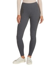 Max &amp; Mia Ladies&#39; French Terry Legging Size: L, Color: Heather Grey - £23.59 GBP