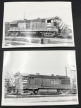 2 Diff Burlington Northern Railroad BN #5454 U28B Locomotive Train Photo - £10.92 GBP