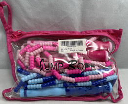 Jump Rope Soft Beaded Skipping Rope Adjustable Segmented Skip Fitness US... - £9.56 GBP