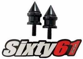 Spike Hayabusa 1998-2017 2018 2019 2020 2022 2023 Swingarm Spools Black ... - $15.04