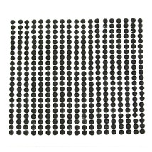 Black Diamond Sticker 4Mm Adhesive Rhinestones, 846 Pieces - £13.91 GBP