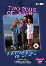 Two Pints of Lager &amp; a Packet of Crisps - Series 1 &amp; 2 [DVD] [2001] [DVD] - $9.85