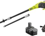Ryobi Zrp4361 One 18-Volt 9-Foot Cordless Electric Pole Saw Kit With P105 - $204.96