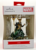 2021 Hallmark Red Box Christmas Tree Ornament Loki Marvel Comic Thor NEW - £7.98 GBP