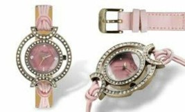 NEW Romilly 14027 Women&#39;s Reef Knot Collection Light Pink Leather Unique Watch - £12.62 GBP