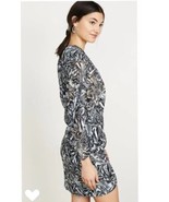 IRO Fenian Print Long Sleeve Dress SZ 0 NWOT - £46.43 GBP