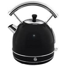 Swan Retro Dome Kettle 1.7L, SK34020BN, Black - $73.75 CAD