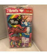 Trolls Girls Briefs Underwear Size 4 Panties 7-Pack - £9.54 GBP