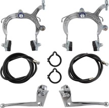 Sunlite Cruiser/Mx Brake Set, 73-91Mm Reach, Silver - $33.98