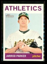 2013 Topps Heritage Baseball Trading Card #108 Jarrod Parker Oakland Athletics - £6.61 GBP