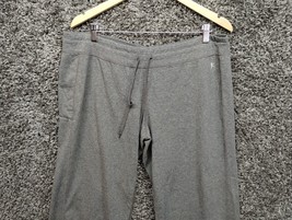 Danskin Now Sweatpants Women Plus Size XXL Gray Loose Fit Stretch Pants - $18.47