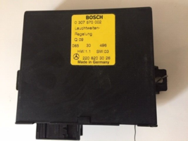 2001 S500 Mercedes Benz LIGHT / LAMP CONTROL MODULE 2208203026 Bosch 030... - $29.69