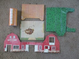 VINTAGE REPLACEMENT PARTS FOR MARX HAPPI TIME FARMS TIN BARN BUILDING &amp; ... - £10.41 GBP
