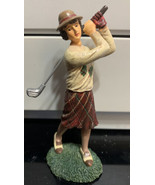 RUSS BERRIE HIGHLAND RIDGE GOLFER FIGURINE #13949 Golfing Woman number - £30.91 GBP