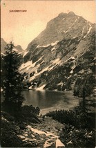Seebensee Lake Mieming Mountain Range  Ehrwald Austria UNP DB Postcard C1  - £5.51 GBP