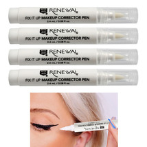 4 Pc Makeup Corrector Pen Eraser Remover Fix Eyeliner Smudges Beauty Cos... - $18.99