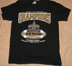 Youth Black New Orleans Saints Cotton Tee Shirt Size Small Alstyle - £1.60 GBP