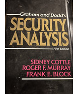 Sidney Cottle / Graham and Dodd&#39;s Security Analysis 1988 5th Edition - £23.39 GBP