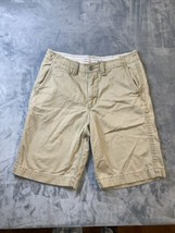 American Eagle Cargo Shorts Mens 32&quot;Waist  11&quot; Inseam Beige - £11.80 GBP