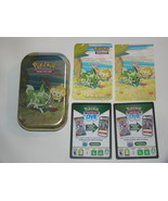 (1) Pokemon (Empty)Tin (1) Art Card (Sprigatito) (1) Sticker Sheet(2) Co... - £7.86 GBP