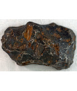 Stunning Iron Nickel Meteorite Sliced on one side 880 Grams Nice Specimen  - £1,589.03 GBP