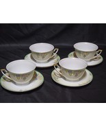 Vintage MEITO ISABELLA Tea Cup &amp; Saucer - Set Of 4 - Made In Japan, Circ... - €23,99 EUR
