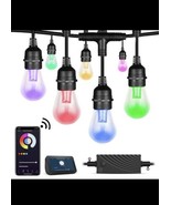 XMCOSY+ Outdoor String Lights, 98Ft Smart RGB LED Patio Lights, App &amp; Wi... - $128.69