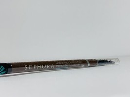 Sephora Collection Retractable Brow Pencil Waterproof 04 Midnight Brown - £17.36 GBP
