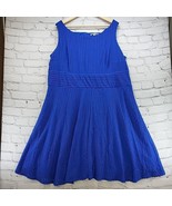 Danny and Nicole Dress Womens Plus Sz 20W Royal Blue Sleeveless - $19.79