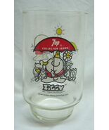 Vintage 1977 ZIGGY 7UP Here's To Good Friends 5" Collector Series GLASS CUP - $18.32