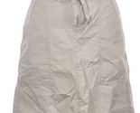 Eddie Bauer Tan Drawstring Short Active Skirt Sz 4 modest No Slit - £20.68 GBP