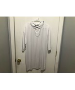 NWT Champion Double Dry White Polo Shirt Big &amp; Tall Size LARGE TALL LT P... - $23.07 CAD