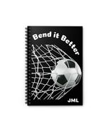 Football Soccer Themed Spiral Notebook Personalized Name Custom Phrase S... - $13.99