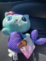 Nwt Gabbys Dollhouse Purr-ific Mercat Plush toy stuffed kitty - $21.38